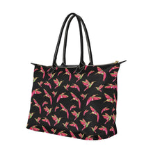 Load image into Gallery viewer, Red Swift Colourful Black Single-Shoulder Lady Handbag (Model 1714) bag e-joyer 
