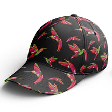 Load image into Gallery viewer, Red Swift Colourful Black Snapback Hat hat Herman 
