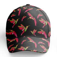 Load image into Gallery viewer, Red Swift Colourful Black Snapback Hat hat Herman 
