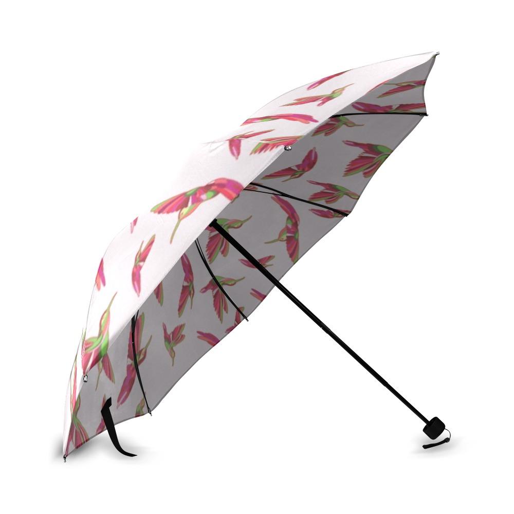 Red Swift Colourful Foldable Umbrella (Model U01) Foldable Umbrella e-joyer 