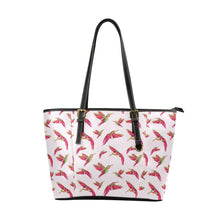 Load image into Gallery viewer, Red Swift Colourful Leather Tote Bag/Large (Model 1640) Leather Tote Bag (1640) e-joyer 
