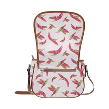 Load image into Gallery viewer, Red Swift Colourful Saddle Bag/Small (Model 1649) Full Customization Saddle Bag/Small (Full Customization) e-joyer 
