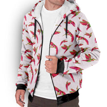 Load image into Gallery viewer, Red Swift Colourful Sherpa Hoodie hoodie Herman 
