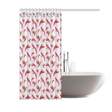 Load image into Gallery viewer, Red Swift Colourful Shower Curtain 60&quot;x72&quot; Shower Curtain 60&quot;x72&quot; e-joyer 
