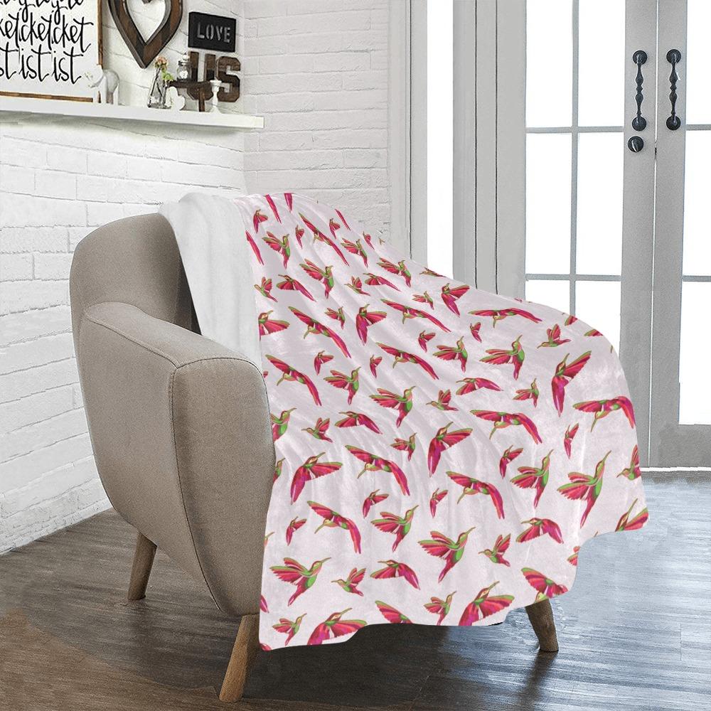 Red Swift Colourful Ultra-Soft Micro Fleece Blanket 40"x50" Ultra-Soft Blanket 40''x50'' e-joyer 