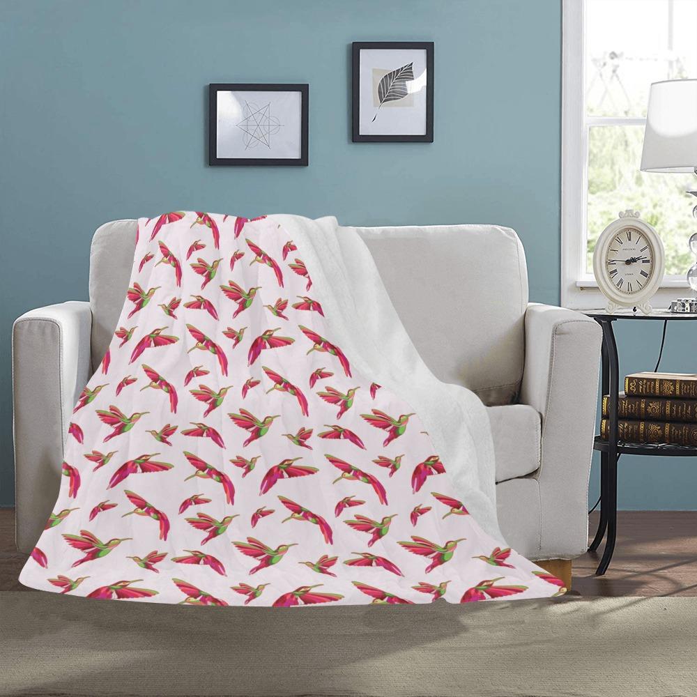 Red Swift Colourful Ultra-Soft Micro Fleece Blanket 50"x60" Ultra-Soft Blanket 50''x60'' e-joyer 