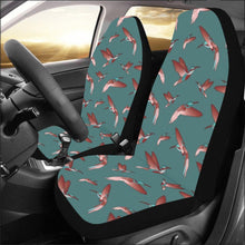 Load image into Gallery viewer, Red Swift Turquoise Car Seat Covers (Set of 2) Car Seat Covers e-joyer 
