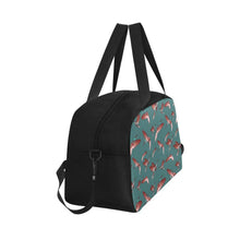 Load image into Gallery viewer, Red Swift Turquoise Fitness Handbag (Model 1671) Fitness Handbag (1671) e-joyer 
