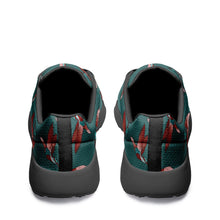 Load image into Gallery viewer, Red Swift Turquoise Ikkaayi Sport Sneakers ikkaayi Herman 
