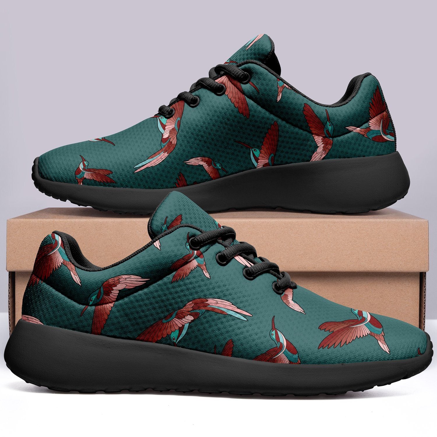 Red Swift Turquoise Ikkaayi Sport Sneakers ikkaayi Herman 