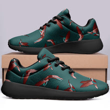 Load image into Gallery viewer, Red Swift Turquoise Ikkaayi Sport Sneakers ikkaayi Herman 
