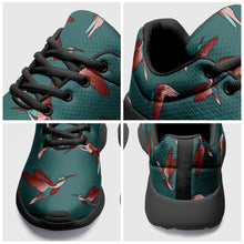 Load image into Gallery viewer, Red Swift Turquoise Ikkaayi Sport Sneakers ikkaayi Herman 
