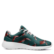 Load image into Gallery viewer, Red Swift Turquoise Ikkaayi Sport Sneakers ikkaayi Herman 
