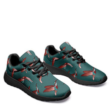 Load image into Gallery viewer, Red Swift Turquoise Ikkaayi Sport Sneakers ikkaayi Herman 
