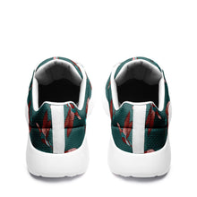 Load image into Gallery viewer, Red Swift Turquoise Ikkaayi Sport Sneakers ikkaayi Herman 
