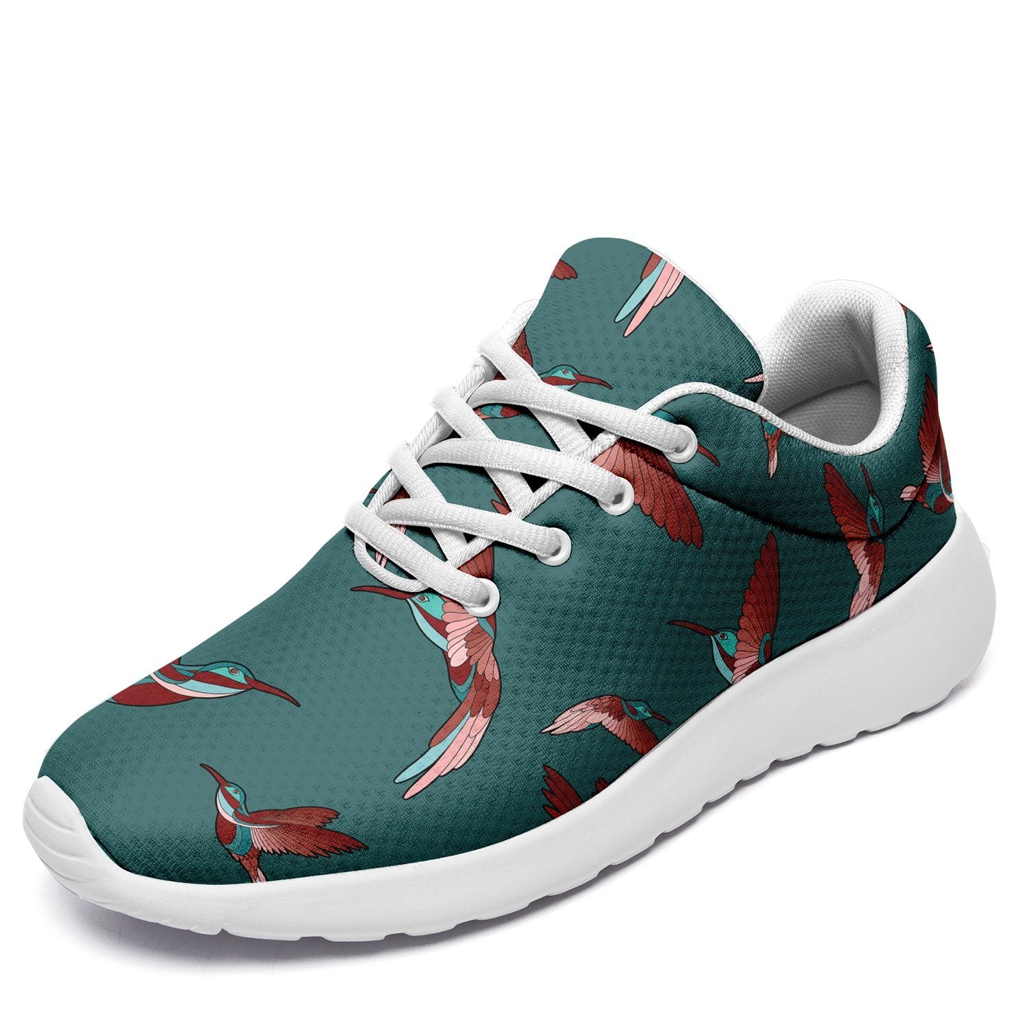 Red Swift Turquoise Ikkaayi Sport Sneakers ikkaayi Herman US Women 4.5 / US Youth 3.5 / EUR 35 White Sole 