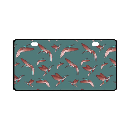 Red Swift Turquoise License Plate License Plate e-joyer 