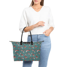 Load image into Gallery viewer, Red Swift Turquoise Single-Shoulder Lady Handbag (Model 1714) bag e-joyer 
