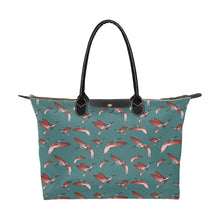 Load image into Gallery viewer, Red Swift Turquoise Single-Shoulder Lady Handbag (Model 1714) bag e-joyer 
