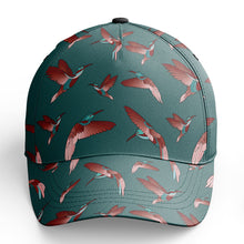 Load image into Gallery viewer, Red Swift Turquoise Snapback Hat hat Herman 
