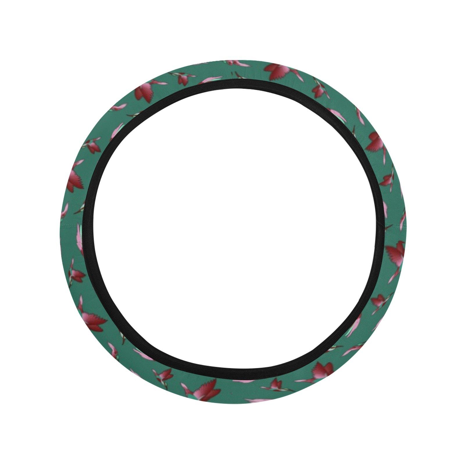 Red Swift Turquoise Steering Wheel Cover with Elastic Edge Steering Wheel Cover with Elastic Edge e-joyer 