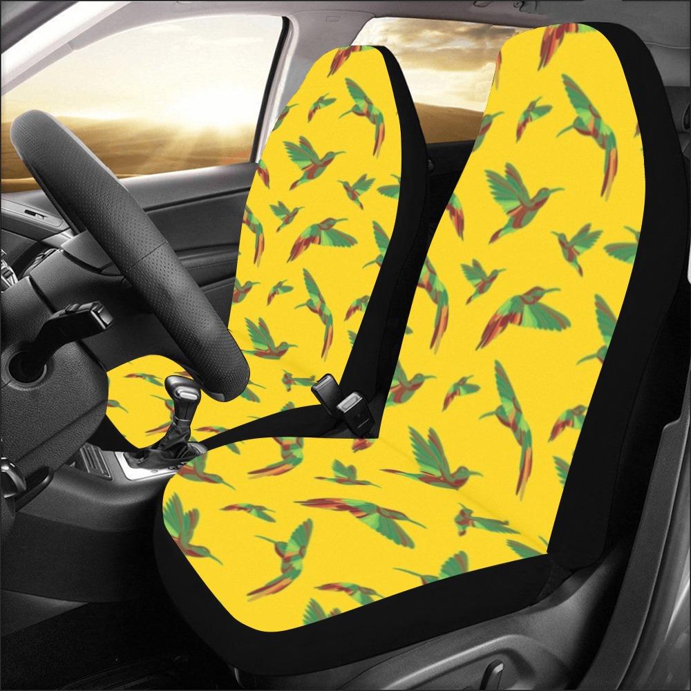 Red Swift Yellow Car Seat Covers (Set of 2) Car Seat Covers e-joyer 