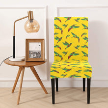 Load image into Gallery viewer, Red Swift Yellow Chair Cover (Pack of 4) Chair Cover (Pack of 4) e-joyer 
