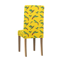 Load image into Gallery viewer, Red Swift Yellow Chair Cover (Pack of 4) Chair Cover (Pack of 4) e-joyer 
