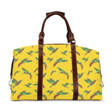 Load image into Gallery viewer, Red Swift Yellow Classic Travel Bag (Model 1643) Remake Classic Travel Bags (1643) e-joyer 
