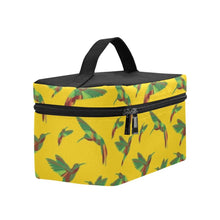 Load image into Gallery viewer, Red Swift Yellow Cosmetic Bag/Large (Model 1658) bag e-joyer 
