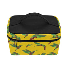 Load image into Gallery viewer, Red Swift Yellow Cosmetic Bag/Large (Model 1658) bag e-joyer 
