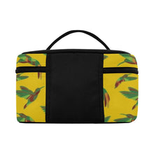 Load image into Gallery viewer, Red Swift Yellow Cosmetic Bag/Large (Model 1658) bag e-joyer 
