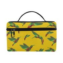 Load image into Gallery viewer, Red Swift Yellow Cosmetic Bag/Large (Model 1658) bag e-joyer 
