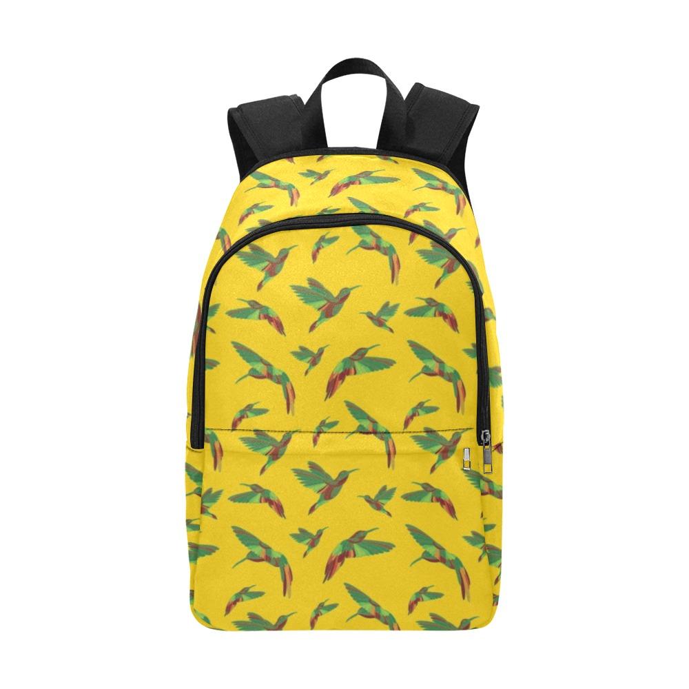 Red Swift Yellow Fabric Backpack for Adult (Model 1659) Casual Backpack for Adult (1659) e-joyer 