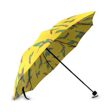 Load image into Gallery viewer, Red Swift Yellow Foldable Umbrella (Model U01) Foldable Umbrella e-joyer 
