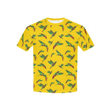 Load image into Gallery viewer, Red Swift Yellow Kids&#39; All Over Print T-shirt (USA Size) (Model T40) All Over Print T-shirt for Kid (T40) e-joyer 
