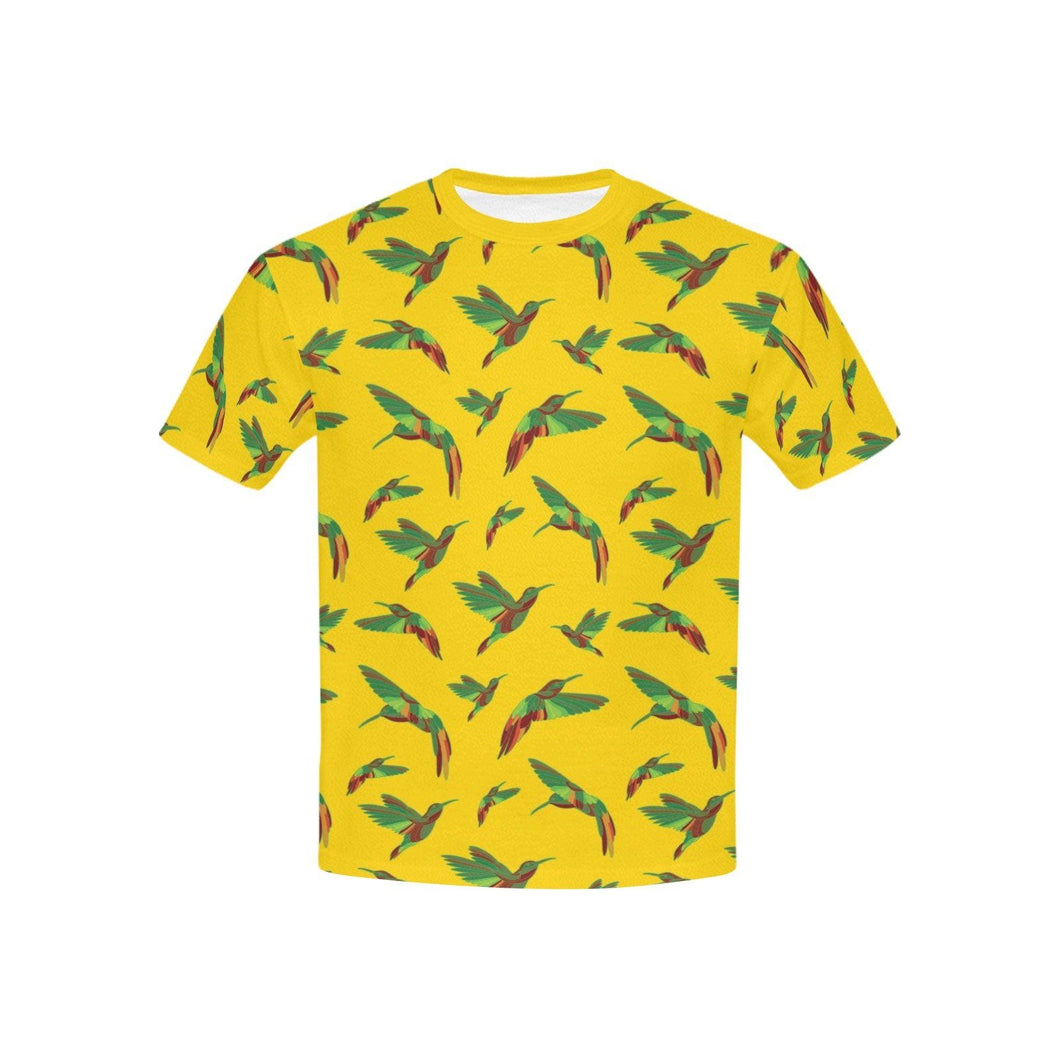 Red Swift Yellow Kids' All Over Print T-shirt (USA Size) (Model T40) All Over Print T-shirt for Kid (T40) e-joyer 