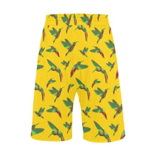 Load image into Gallery viewer, Red Swift Yellow Men&#39;s All Over Print Casual Shorts (Model L23) short e-joyer 
