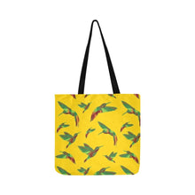 Load image into Gallery viewer, Red Swift Yellow Reusable Shopping Bag Model 1660 (Two sides) Shopping Tote Bag (1660) e-joyer 
