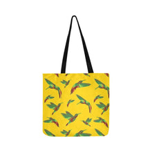 Load image into Gallery viewer, Red Swift Yellow Reusable Shopping Bag Model 1660 (Two sides) Shopping Tote Bag (1660) e-joyer 
