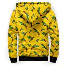 Load image into Gallery viewer, Red Swift Yellow Sherpa Hoodie hoodie Herman 
