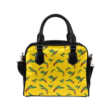 Load image into Gallery viewer, Red Swift Yellow Shoulder Handbag (Model 1634) Shoulder Handbags (1634) e-joyer 
