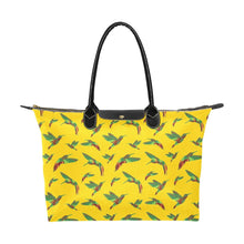 Load image into Gallery viewer, Red Swift Yellow Single-Shoulder Lady Handbag (Model 1714) bag e-joyer 
