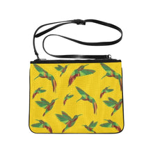 Load image into Gallery viewer, Red Swift Yellow Slim Clutch Bag (Model 1668) Slim Clutch Bags (1668) e-joyer 
