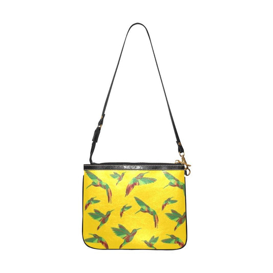 Red Swift Yellow Small Shoulder Bag (Model 1710) Small Shoulder Bag (1710) e-joyer 