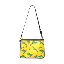 Load image into Gallery viewer, Red Swift Yellow Small Shoulder Bag (Model 1710) Small Shoulder Bag (1710) e-joyer 
