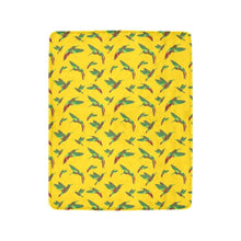 Load image into Gallery viewer, Red Swift Yellow Ultra-Soft Micro Fleece Blanket 40&quot;x50&quot; Ultra-Soft Blanket 40&#39;&#39;x50&#39;&#39; e-joyer 
