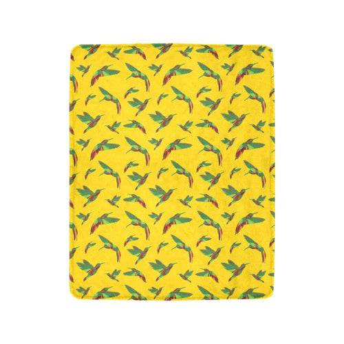 Red Swift Yellow Ultra-Soft Micro Fleece Blanket 40