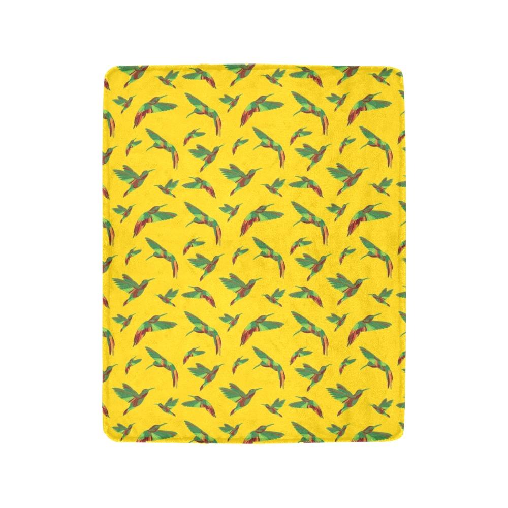 Red Swift Yellow Ultra-Soft Micro Fleece Blanket 40