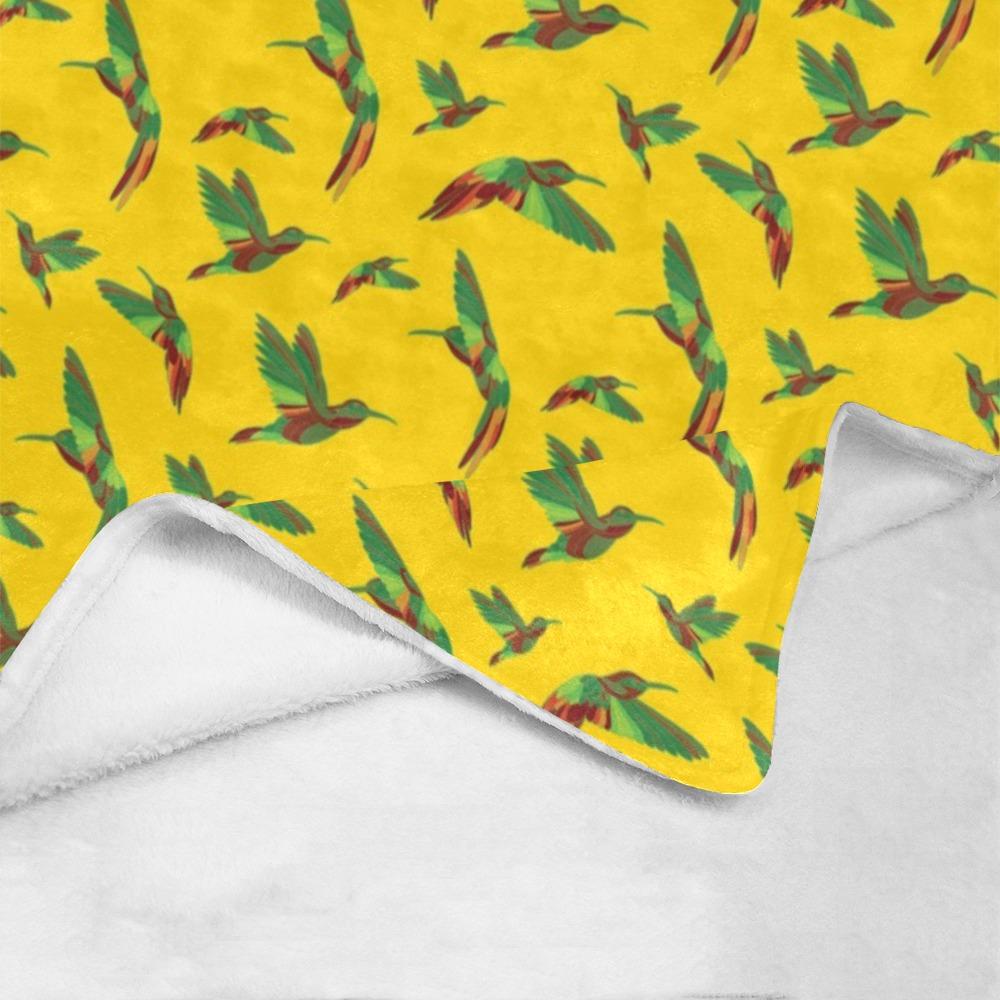 Red Swift Yellow Ultra-Soft Micro Fleece Blanket 40"x50" Ultra-Soft Blanket 40''x50'' e-joyer 